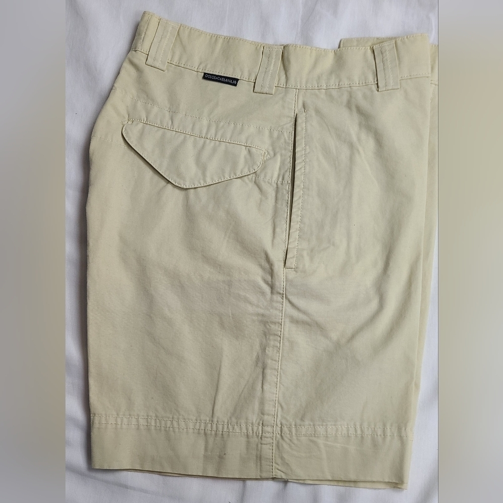 Dolce & Gabbana Jeans Vintage Khaki Shorts -  US 4 IT 40